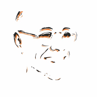Zeichnung Porträt KStern